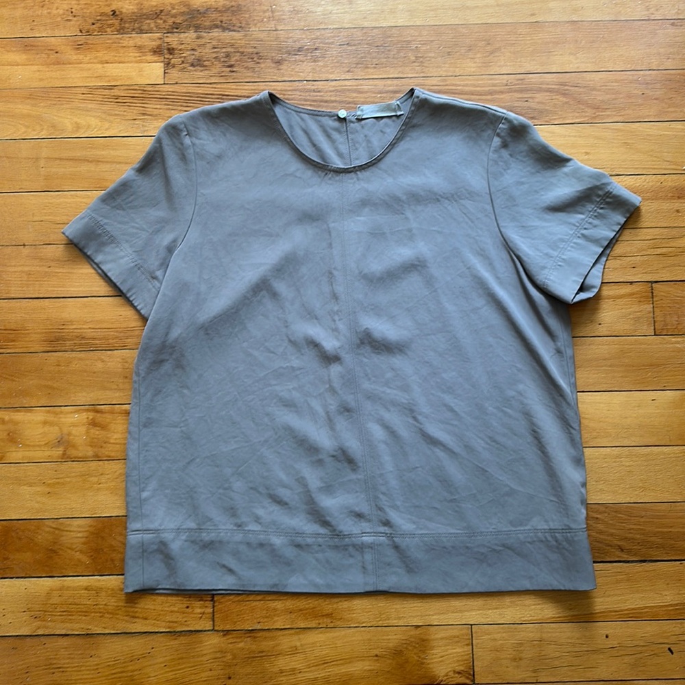 Everlane Taupe Blouse